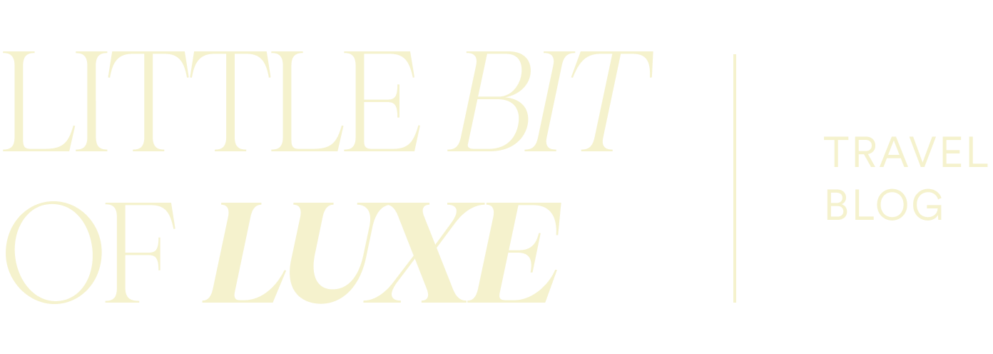 Little bit of luxury